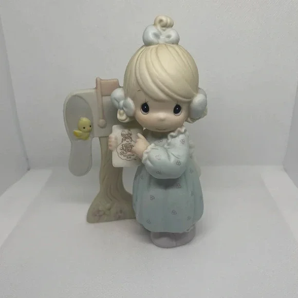 Vintage 1990 Precious Moments Sharing the Good News Together w/BOX - Picture 1 of 5